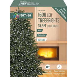 Premier 1500 Led Multi-action Treebrights Christmas Tree Lights With