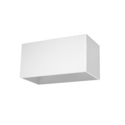 Boho Wall Lamp Quad Maxi White Aluminium Rectangular Gu10 Led Sollux