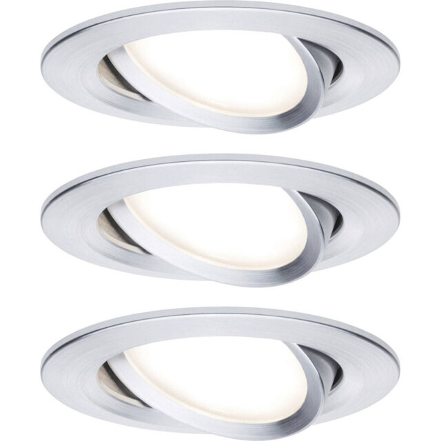 Paulmann 93451 Nova Flush-mount Light Set 18w Led Energy Efficient