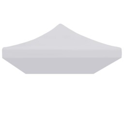 Party Tent Roof 3x6m White Gazebo Marquee Canopy Top Replacement Cover