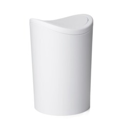 Tatay Bathroom With Swing Lid - Compact And Modern 28 X 19 X 19 Cm,