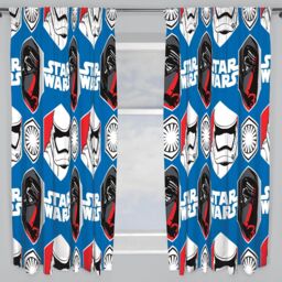 "Children's Bedroom Curtains 54"" & 72"" Drop - Marvel Pokemon Star Wars"