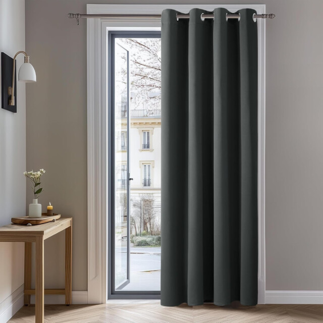 Deconovo Eyelet Curtain 108 Inch Drop Window Treatment Thermal