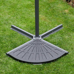 Pagoda Resin Overhanging Parasol Base 12kg