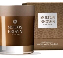 Molton Brown Spicy Scent Black Peppercorn Single Wick Candle - 180g