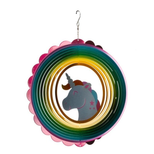 Flamboya Rainbow Stainless Steel Hanging Garden Decor Outdoor Wind