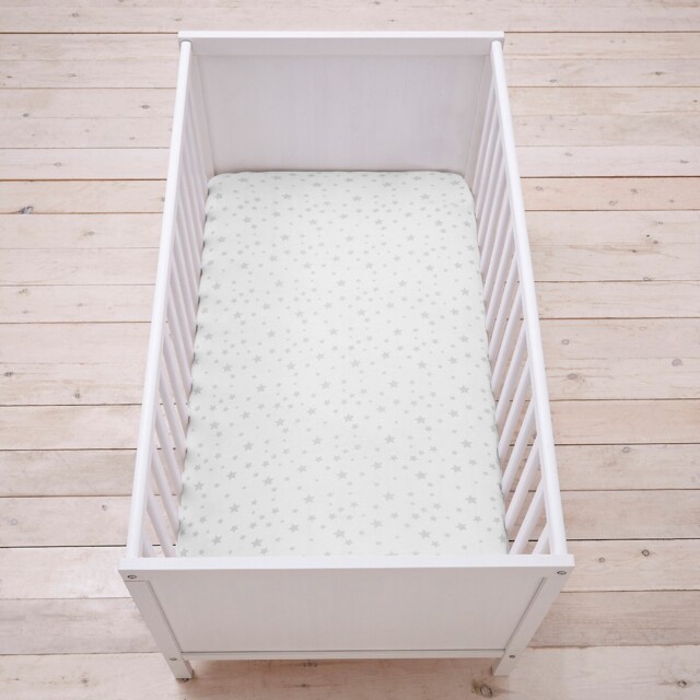 Silentnight Safe Nights Cot Fitted Sheets,2 Pack, Nursery Pure Cotton
