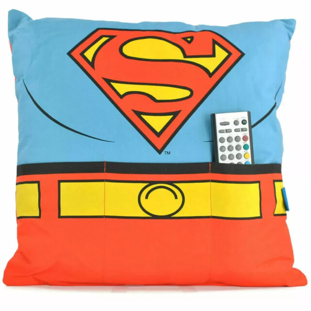 Superman Logo Cushion With Pockets - Superman Costume Design