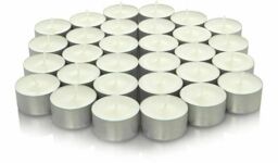 Tea Lights 8 Hour Long Burn Night Light Candles Unscented Tealights