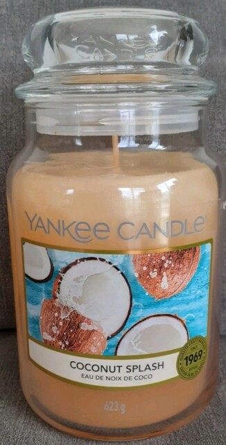 Yankee Candle Large Jar Coconut Splash 623g. Brand New.