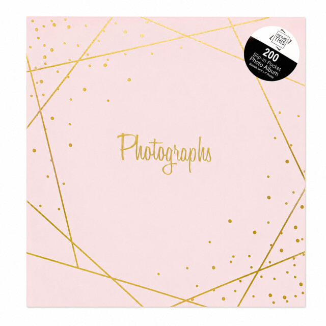"6""x4"" Photo Album 200 Slip In Pockets Travel Family Holiday Wedding"