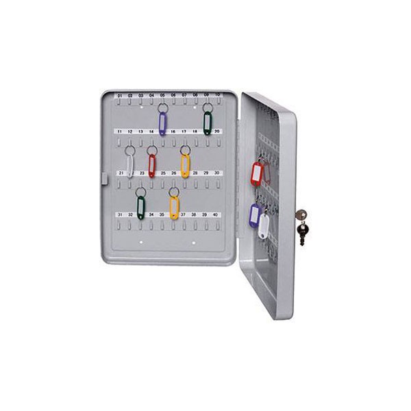 Alco 893 Key Cabinet 80 Hooks Light Grey Safe Storage Solution