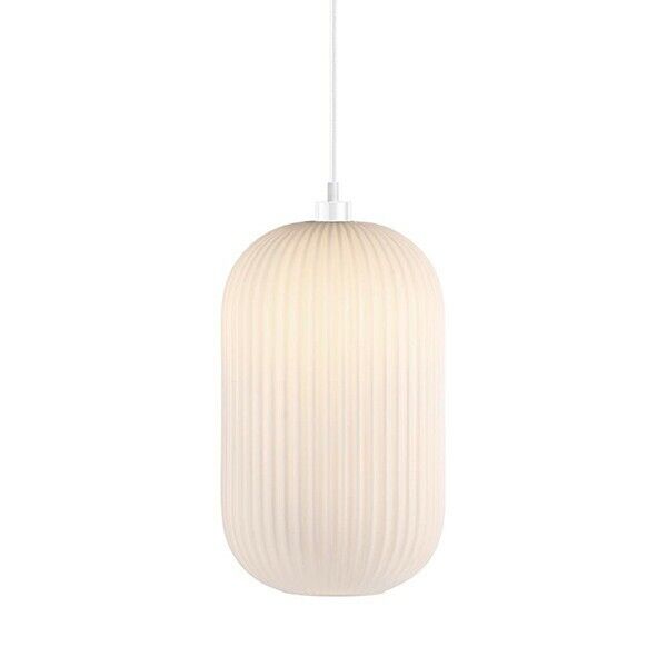 Nordlux 46573001 Milford 20 Ceiling Pendant Light Opal White Glass