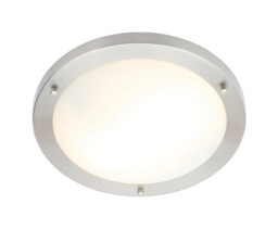 Bathroom Light Silver Delphi Ip44 Chrome 310mm Spa Spa-34050-chr