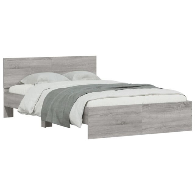 Bed Frame With Headboard Bedroom Bed Base Mattress Foundation Bedstead