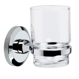 Bristan Solo Toothbrush And Tumbler Holder - Chrome Plated So Hold C