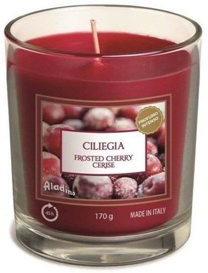 Price's Candles Aladino Medium Glass Jar Scented Candle - Frosted