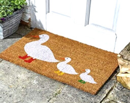 Non Slip Door Mat Heavy Duty Natural Coir Duck Indoor Outdoor Large