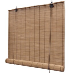 Modern Bamboo Roller Blind Window Hanging Sunshade Multi Sizes