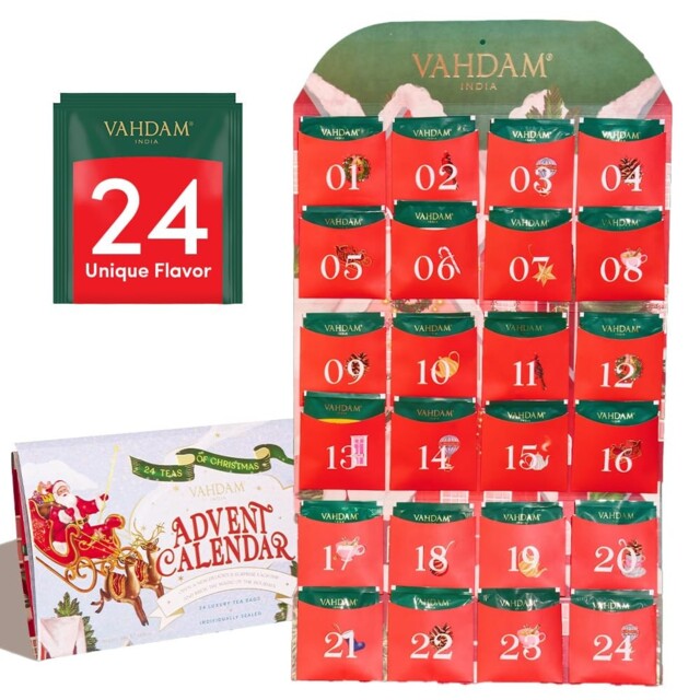Limited Edition Advent Calendar 2025 Tea Bags Folding Gift Set 24