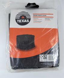 Texas Round Firepit Cover 50cm X 80cm Water Resistant Brand And Sealed