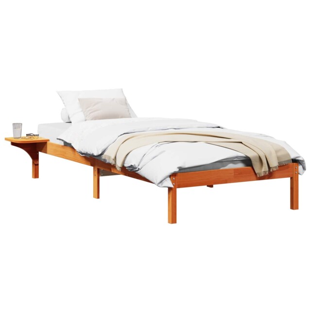 Bed Frame Solid Pine Wood Modern Contemporary Beds Bedroom Furniture