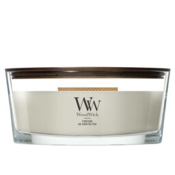 Woodwick Ellipse Scented Candle - Fireside - With Crackling Ellipse,