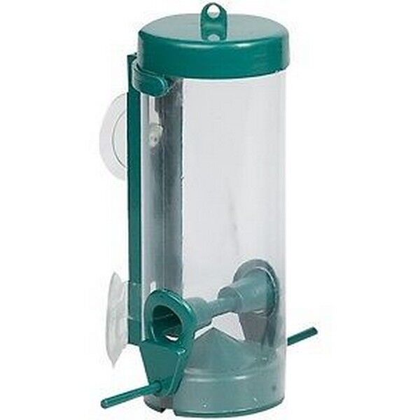 Bird Seed Dispenser Nature Tube Feeder Finestra Flamingo