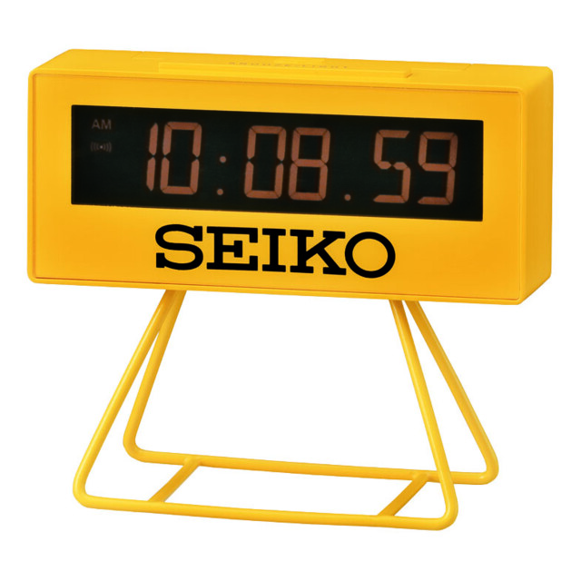 Seiko Sports Timing Alarm Clock - Professional Marathon Timer Qhl062y