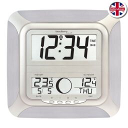 Technoline Ws8118 Digital Wall Clock - Outdoor Temperature And