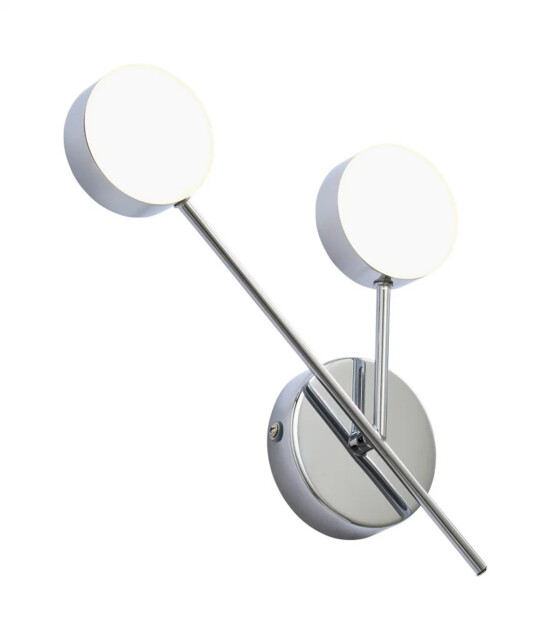Wall Light Silver Edessa Led Ip44 Chrome Spa Spa-36309-chr