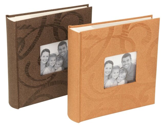 "Kenro Sonata Modern Photo Album Holds 200 Photos 6x4"" - Beige"