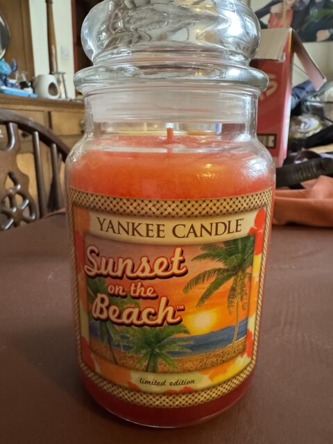 Yankee Candle Sunset On The Beach Limited Edition Large Jar 623g