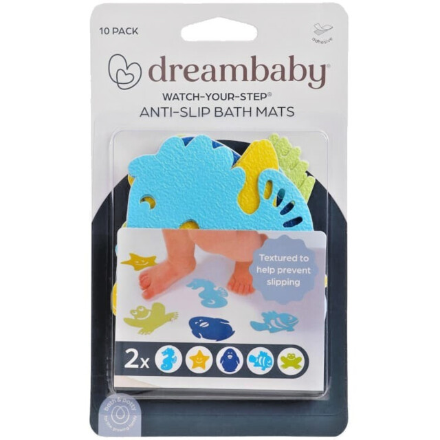 Dreambaby Textured Anti-slip Bath Surface Mat Kid's Bath Tub Applique