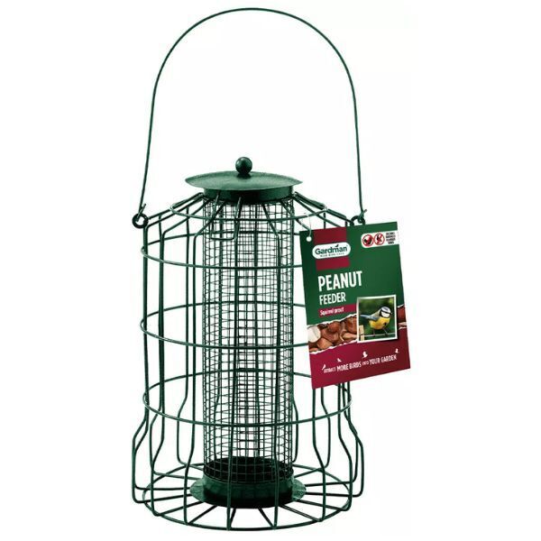 Gardman Squirrel Proof Wild Bird Seed Peanut Fat Ball Feeder Heavy