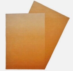 Xxl Ikea Varmblixt Rug,low Pile,handmade/orange,100%