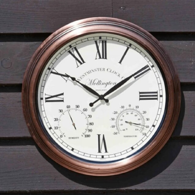 Smart Garden Mollington Clock, Thermometer & Hygrometer