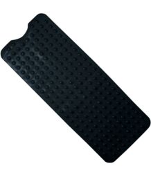 Pvc Non-slip Anti Mould Shower Mat With Drain Holes & Suction Cups