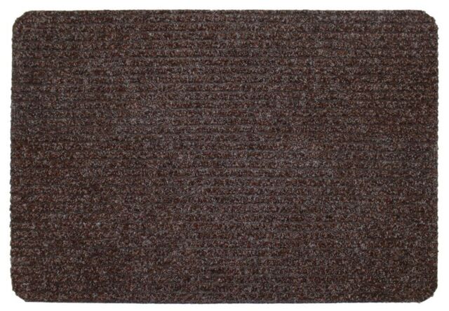 Groundsman Ribbed Non-slip Entrance Door Scraper Floor Mat 50cm X 80cm
