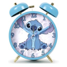 Lilo & Stitch Twin Bell Alarm Clock Disney Official Licensed Quartz