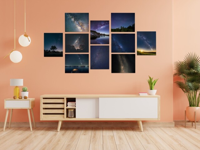 Clip Frames Glass Clip Photo Frame Frameless Picture Frame Office