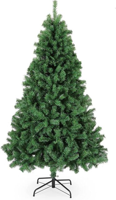 Green Artificial Christmas Tree 5–10ft Xmas Tree Bushy Full For Indoor