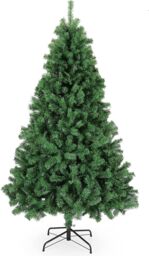 Green Artificial Christmas Tree 5–10ft Xmas Tree Bushy Full For Indoor