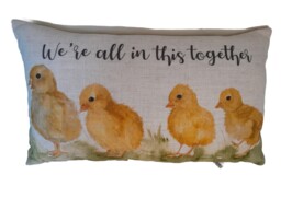 "Evans Litchfield We're In This Together Cushion 10"" X 18"""