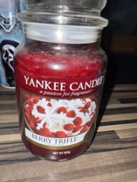 Yankee Candle Berry Trifle Large Jar Discontinued Rare/vhtf