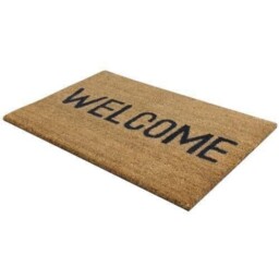 Welcome 40x60cm Door Floor Mat Entrance Indoor Outdoor Coir Quality