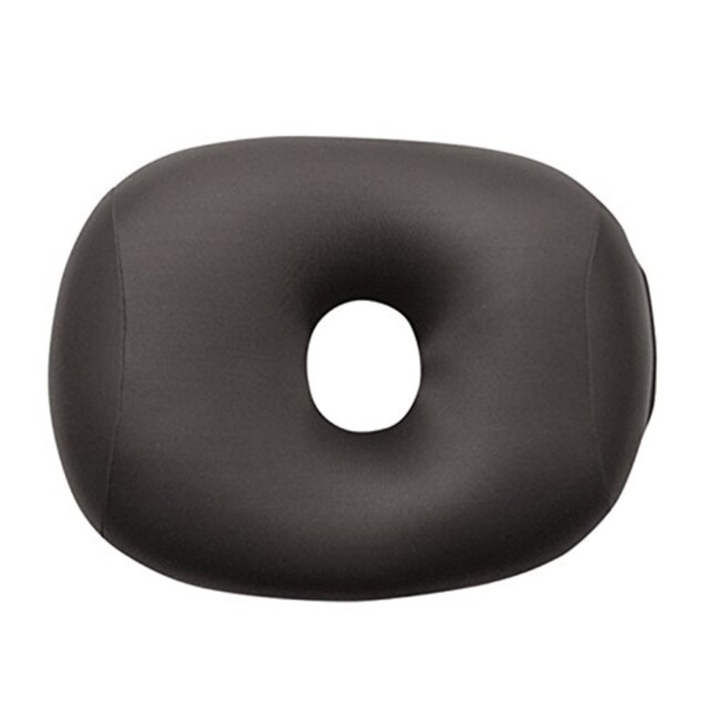 Mogu Hole Pillow Bk Black 836984 With Tracking From Japan