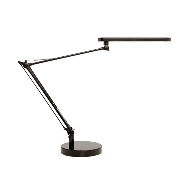 Unilux Mambo Modern Led Desk Lamp Adjustable Arm Bedside Light Black