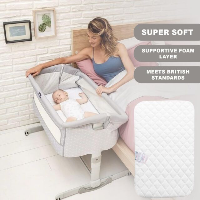 Next To Me Chicco Deluxe Crib Mattress Toddler Infant Bed Foam