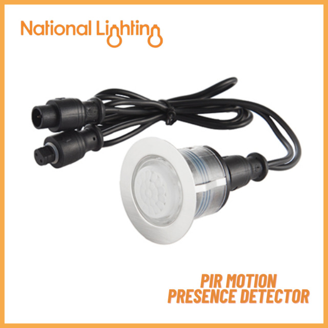 Led Decking Lights With Pir Motion & Dusk To Dawn Detector Outdoor